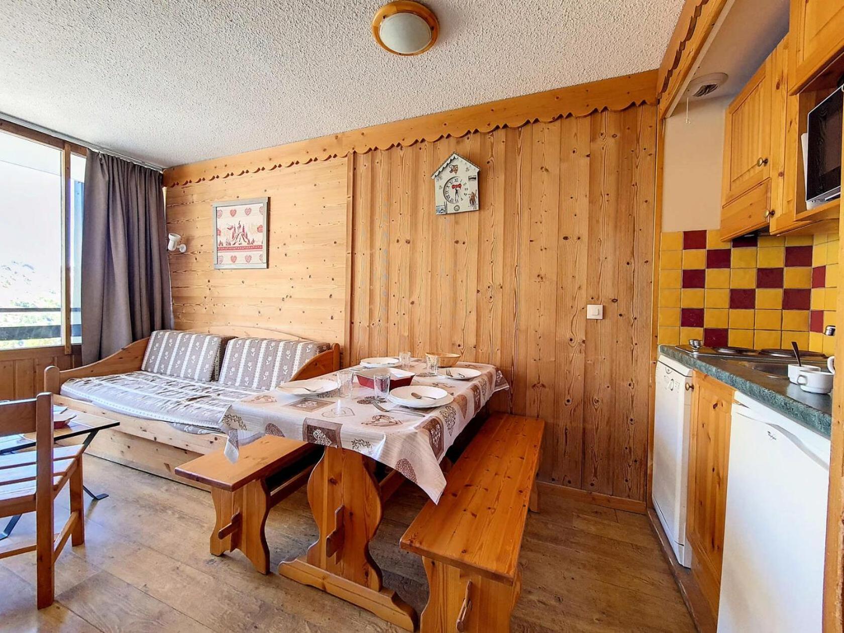 Residence Villaret - Appartement Lumineux - Depart Et Retour Skis Aux Pieds - Balcon Mae-2294 Сен-Мартен-дьо-Белвил Екстериор снимка